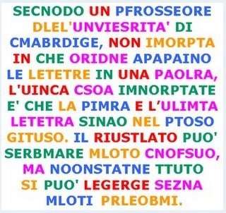 dislessia