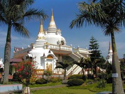 La meditazione Vipassana 4 Un tempio birmano in cui si pratica la meditazione Vipassana.
