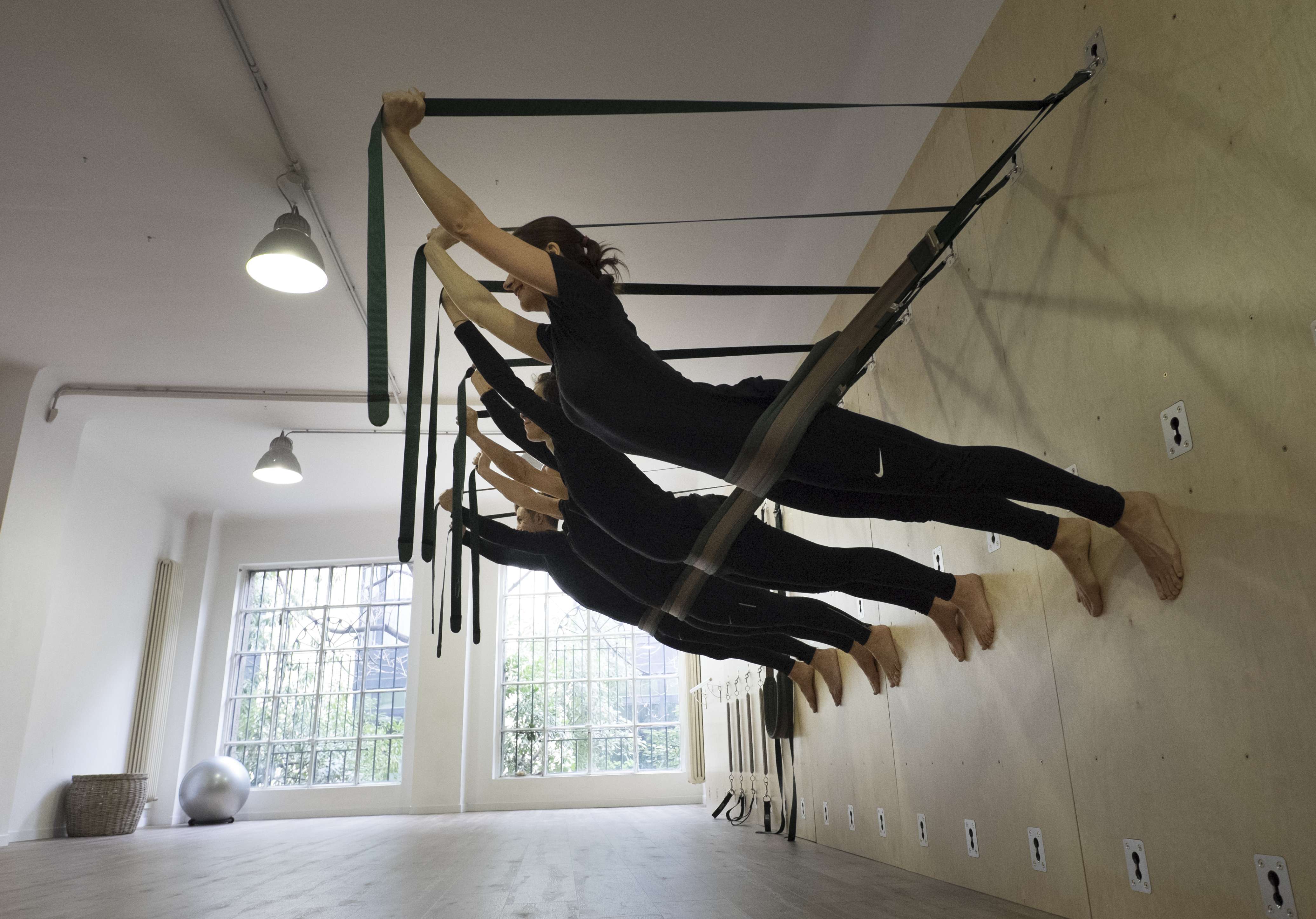 Yoga wall appesi
