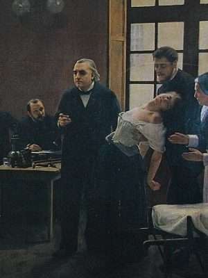 Fascinazione ipnotica 7 Parigi. il neurologo francese Jean Martin Charcot con la paziente Marie Wittman nellospedale La Salpetriere duranre unattaco di isteria