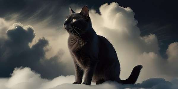 Le doti psichiche degli animali 1 Gatto nero.600